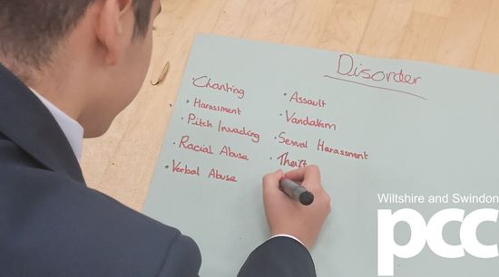 OPCC funds football disorder workshops in schools