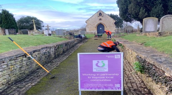 Community Payback scheme gives Wiltshire a spring clean