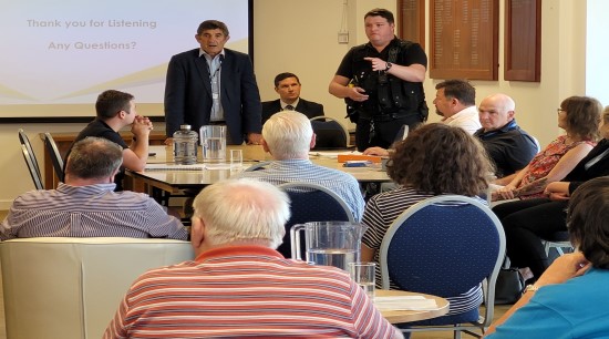 PCC meets residents in Melksham about anti-social behaviour