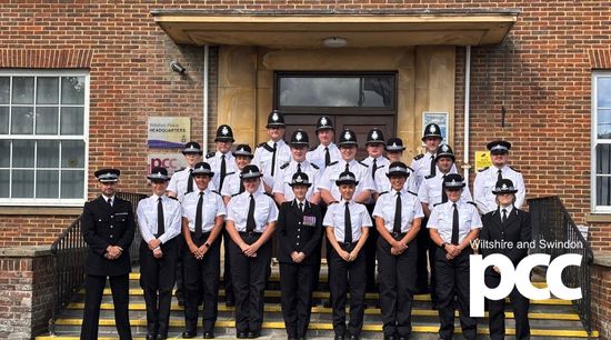 New Special Constables join Wiltshire Police to support neighbourhood policing