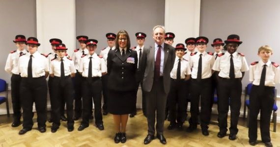Wiltshire’s new Police Cadets swear their oath