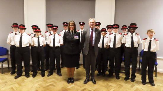 Wiltshire’s new Police Cadets swear their oath