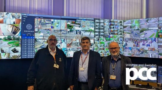 PCC visits Swindon CCTV control room to see progress on reducing anti-social behaviour